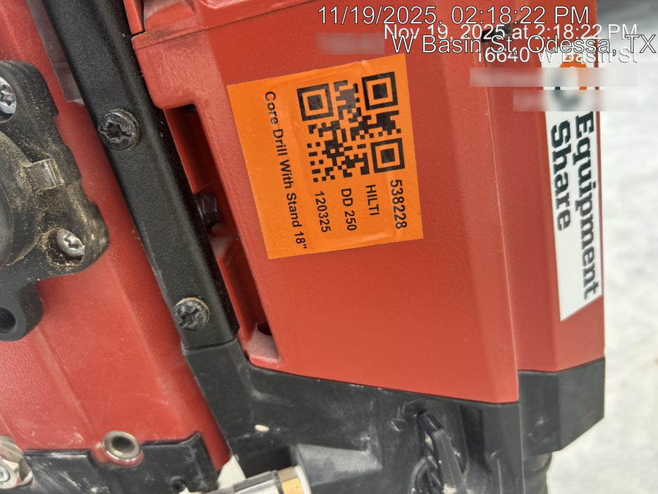 2025 HILTI DD 250