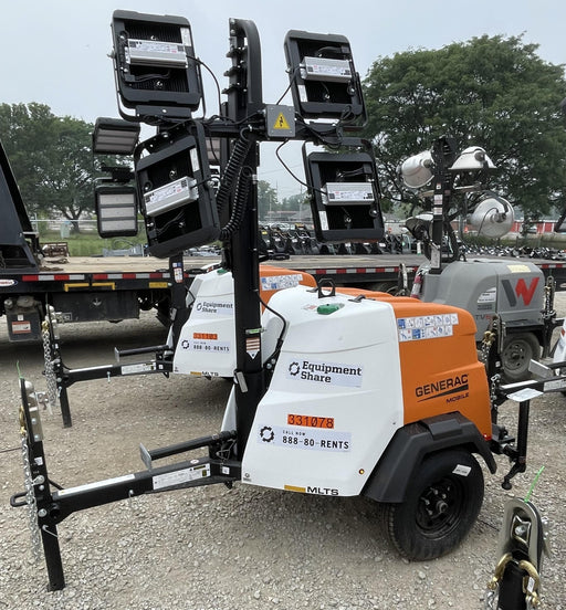 2023 Generac MLT2 Diesel, Flex Switch 120V Input, Powerzone Controller, (4) 320W LED Lights, 4kW Generator, 39.9 Gal Fuel Tank, 2" Ball, T3