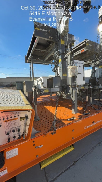 2025 NATIONAL SIGNAL Sunray Solar-Powered Mobile Integrator Tower