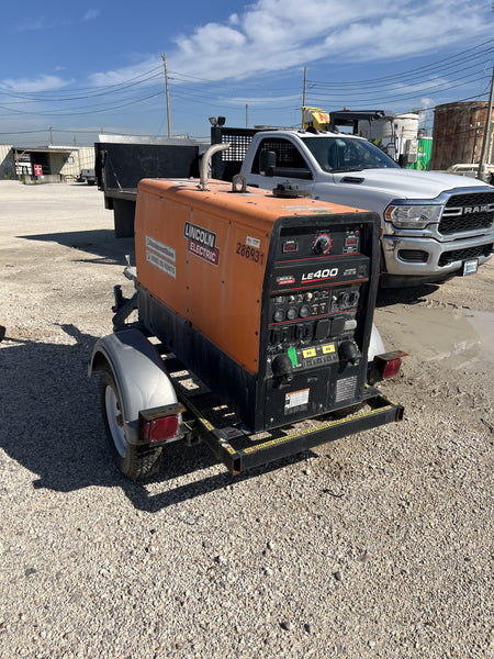 2022 Lincoln Electric LE400 Kubota V1505, Trlr, Cable Rack, Light Kit, ES Decals, T3