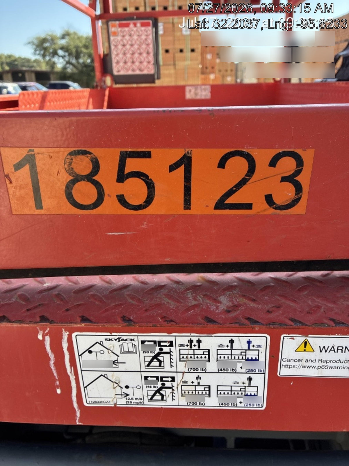 2021 SKYJACK SJ4732