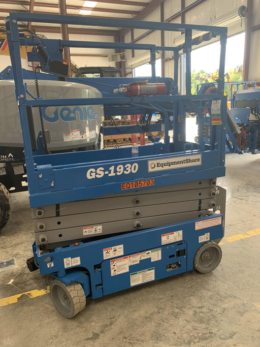2020 Genie GS-1930 Solid Non Marking Tires, Beacon, Folding rails with half height swing gate