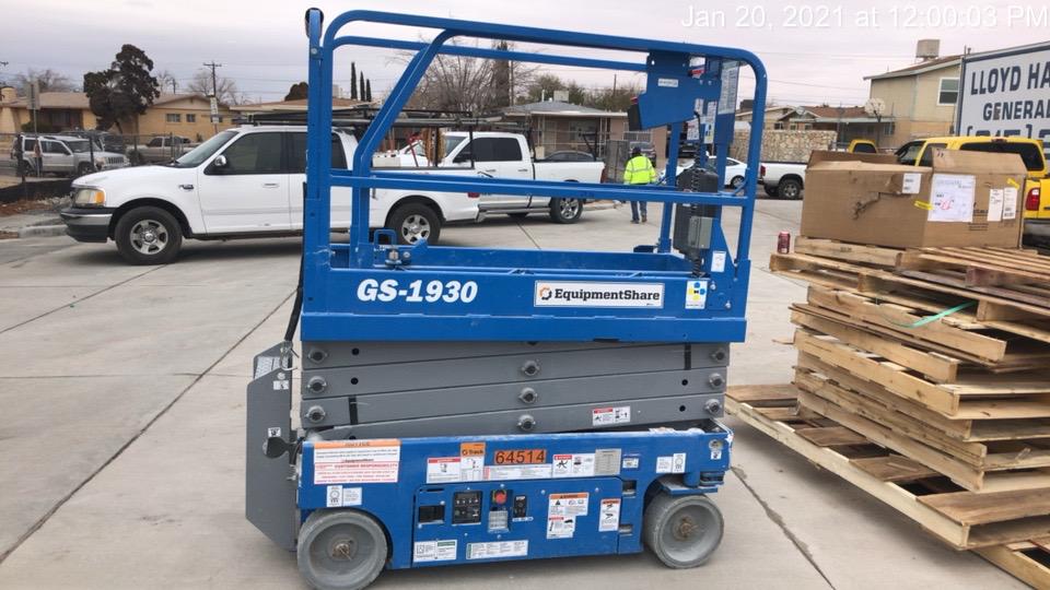 2020 Genie GS-1930 Standard Machine