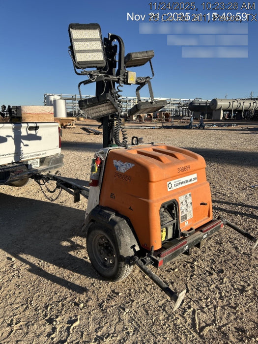 2024 Generac MLT2 Diesel, Flex Switch 120V Input, Powerzone Controller, 
(4) 320W LED Lights, 4kW Generator, 39.9 Gal Fuel Tank, 2" Ball, T3