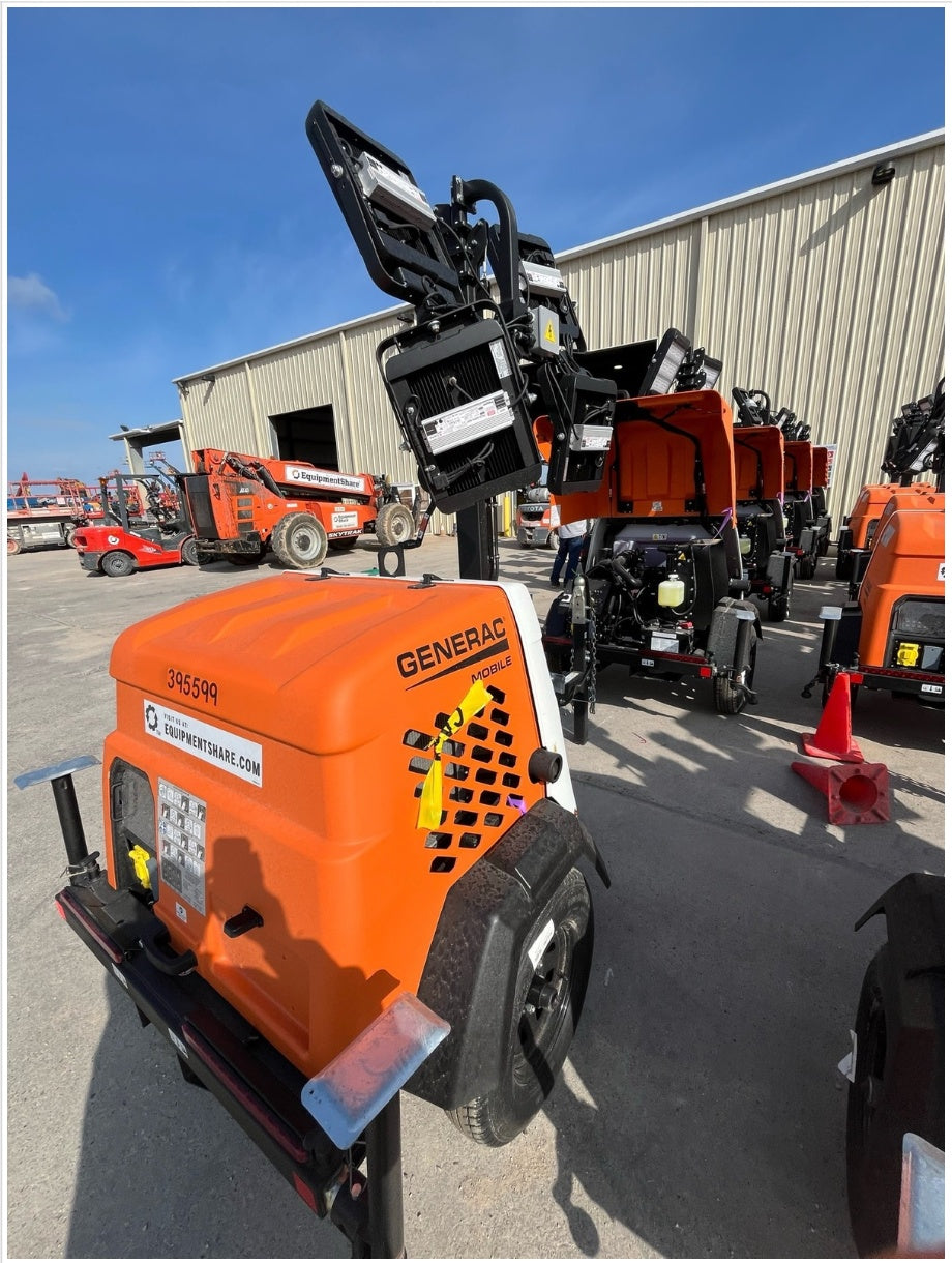 2024 Generac MLT2 Diesel, Flex Switch 120V Input, Powerzone Controller, 
(4) 320W LED Lights, 4kW Generator, 39.9 Gal Fuel Tank, 2" Ball, T3