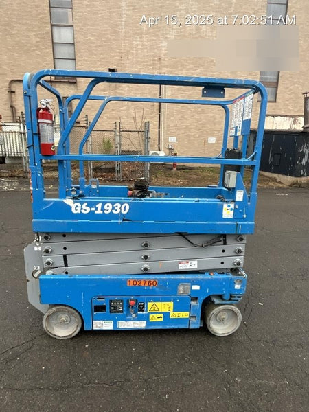 2020 Genie GS-1930 Fixed rails with chain entry gate - Pre A92.20