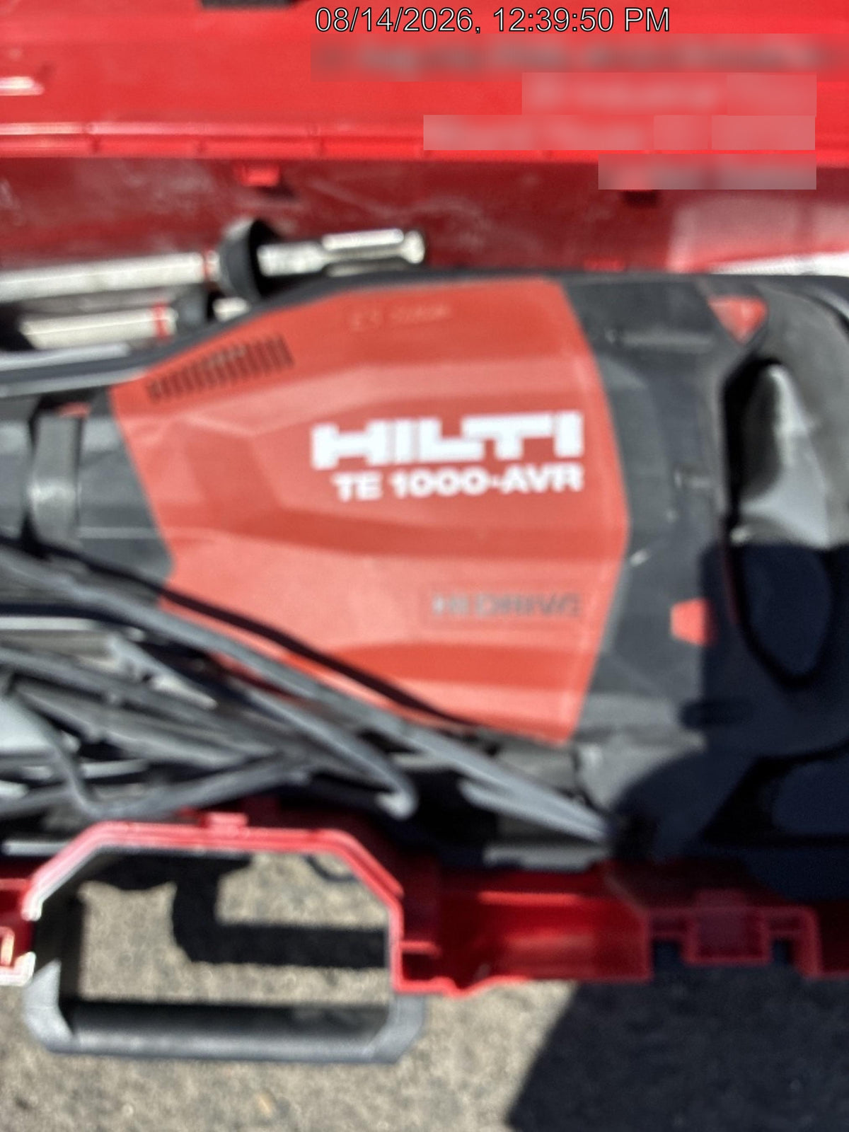 2025 HILTI TE 1000-AVR