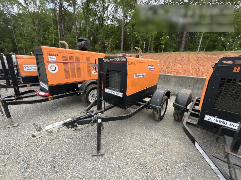 2022 Lincoln Electric LE400 Kubota V1505, Trlr, Cable Rack, Light Kit, ES Decals, T3