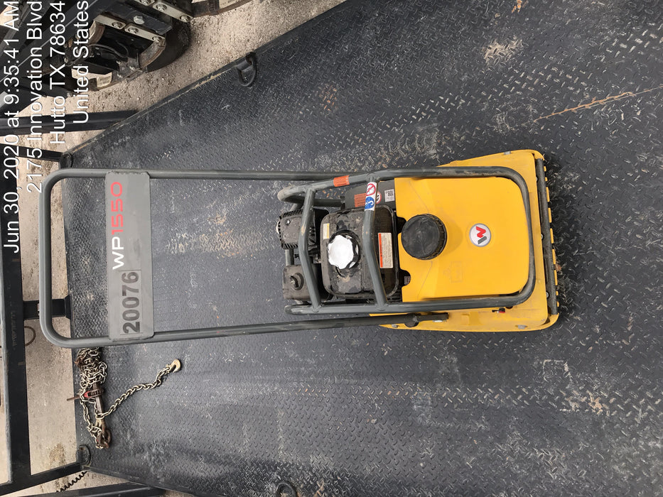 2018 WACKER NEUSON WP1550AW