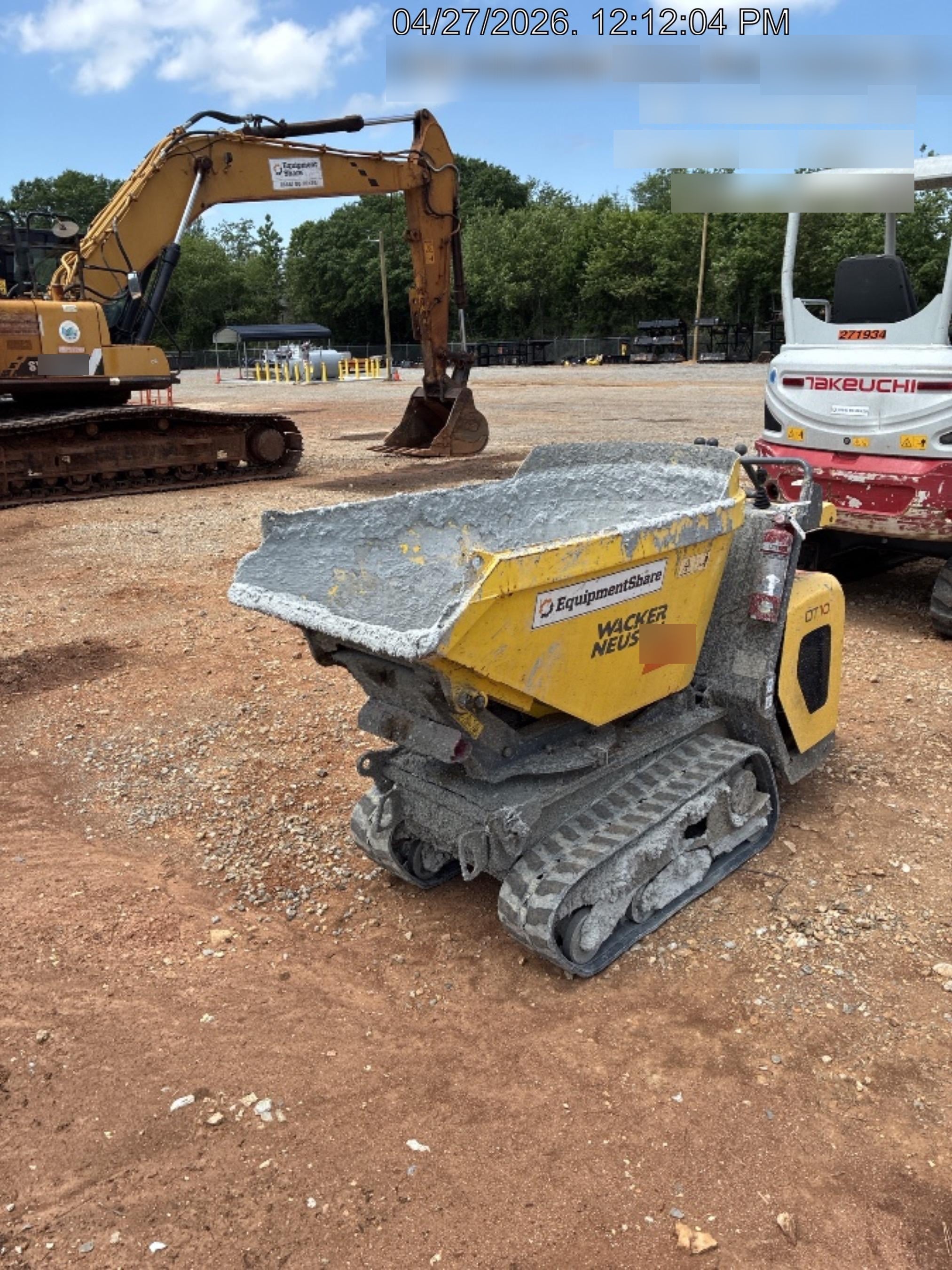 2019 WACKER NEUSON DT10