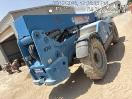 2018 Genie GTH-844 Genie GTH-844D w/Open ROPS, FF Tires, Work Light/Beacon, 60" Carriage and Forks