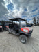 2021 Kubota RTV-X1140W-H Plastic Canopy, Windshield Acrylic Clear, LED Strobe Light, Wire Harness Kit, Back up Alarm
