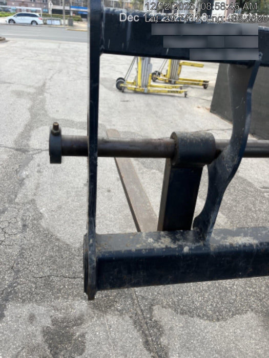 2019 Genie GTH-636 Canopy, Solid RT Tires, LED Work Lights, Beacon 60" QA Carriage, 48" Forks