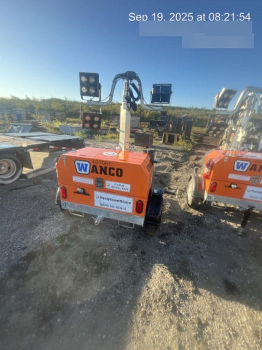 2024 Wanco WLTT-4MM4K Diesel, Deep Sea Controller, Shore Power Plug, Auto Start, (4) 350W LED Floodlights, 4kW Generator, 60 Gal Fuel Tank, 2" Ball, T3