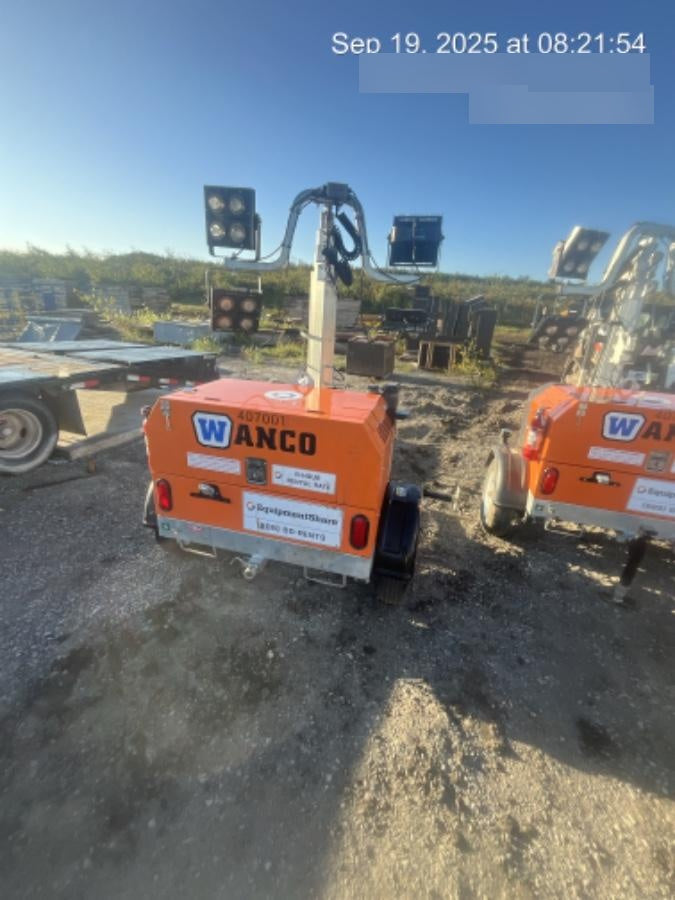 2024 Wanco WLTT-4MM4K Diesel, Deep Sea Controller, Shore Power Plug, Auto Start, (4) 350W LED Floodlights, 4kW Generator, 60 Gal Fuel Tank, 2" Ball, T3