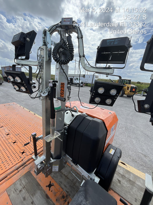 2023 Wanco WLTT-4MM4K Diesel, Deep Sea Controller, Shore Power Plug, Auto Start, (4) 350W LED Floodlights, 4kW Generator, 60 Gal Fuel Tank, 2" Ball, T3