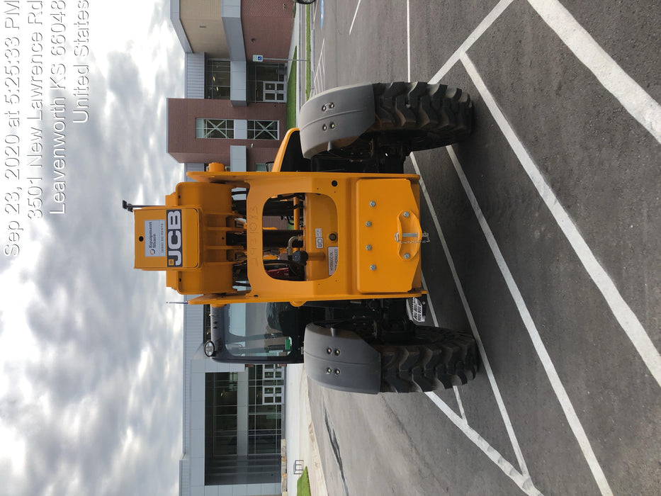 2020 JCB 509-42 Canopy, Solid Tires, Work Lights, Beacon, Aux Hydraulics, Back up Alarm, Lifting Eye, ES Decals