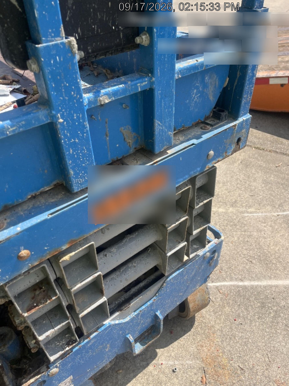 2019 Genie GS-1930 Fixed Rails with Chain Entry