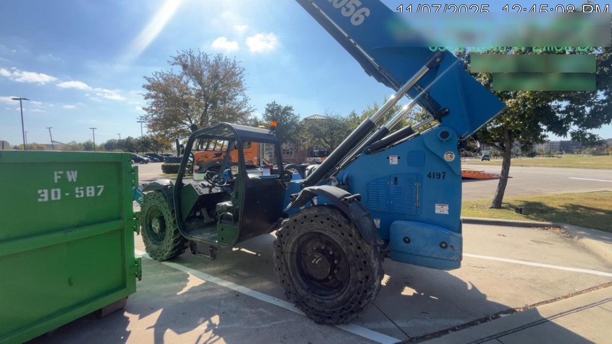 2017 Genie GTH-1056 Genie GTH1056, Solid Tires, 60" carriage, Light Kit, Open ROPS