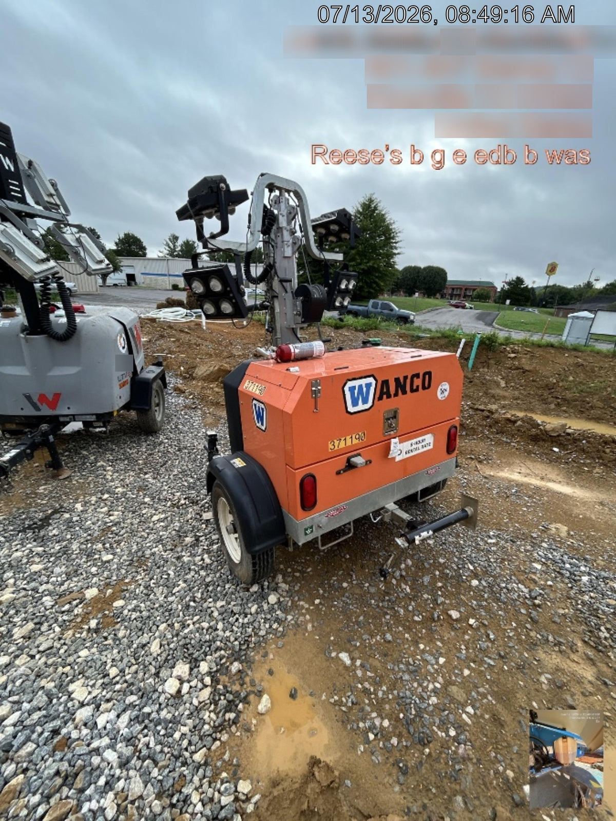 2023 Wanco WLTT-4MM4K Diesel, Deep Sea Controller, Shore Power Plug, Auto Start, (4) 350W LED Floodlights, 4kW Generator, 60 Gal Fuel Tank, 2" Ball, T3