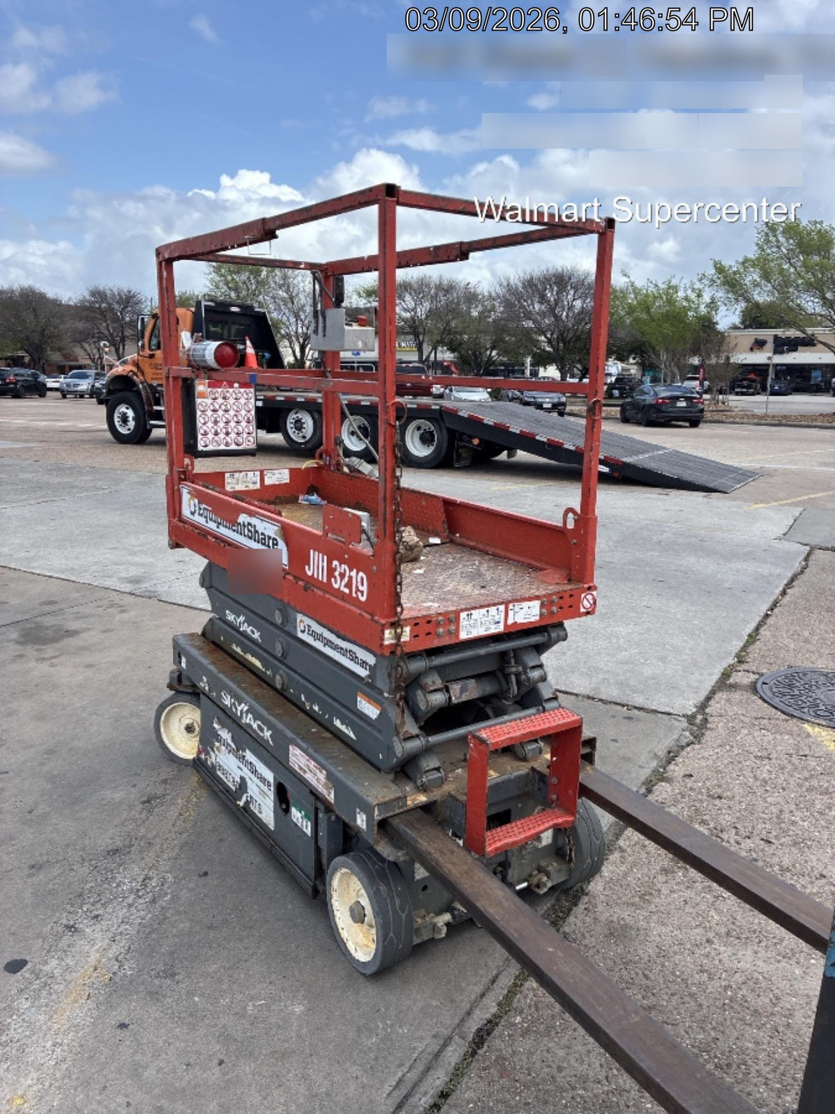 2019 Skyjack SJIII-3219 Standard Options