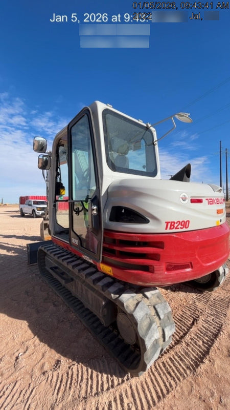 2024 TAKEUCHI TB290-CR