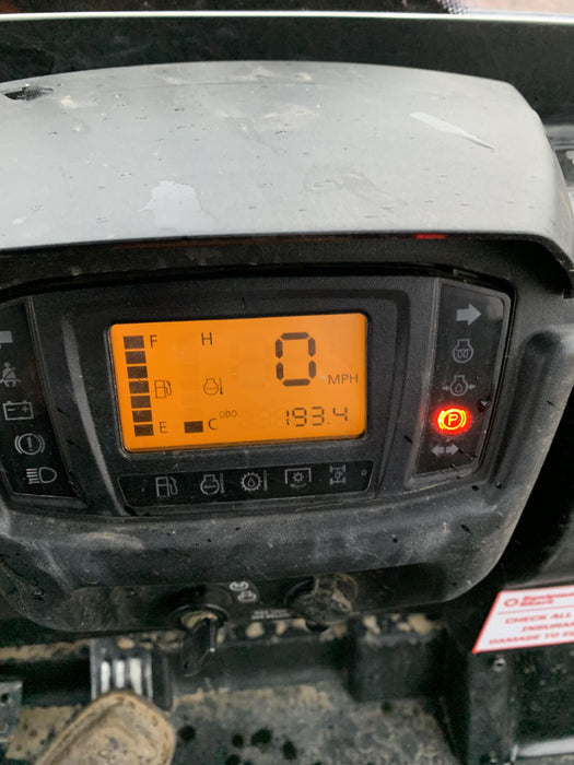 2022 Kubota RTV-X1140W-H Plastic Canopy, Windshield Acrylic Clear, LED Strobe Light, Wire Harness Kit, Back up Alarm