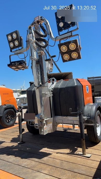 2024 Wanco WLTT-4MM4K Diesel, Deep Sea Controller, Shore Power Plug, Auto Start, (4) 350W LED Floodlights, 4kW Generator, 60 Gal Fuel Tank, 2" Ball, T3