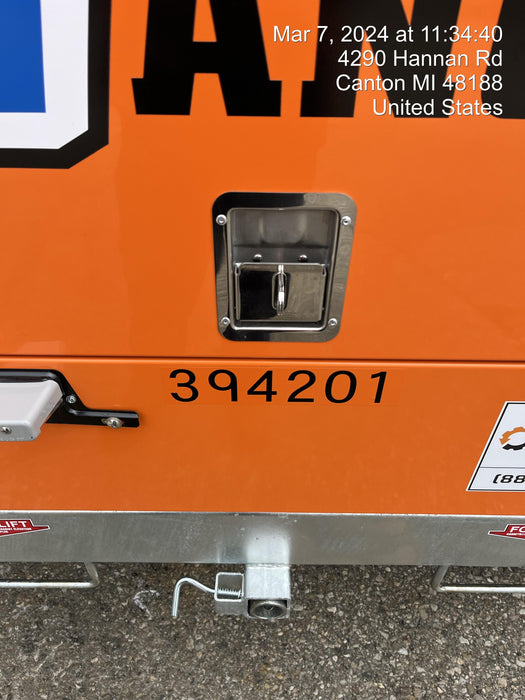 2024 Wanco WLTT-4MM4K Diesel, Deep Sea Controller, Shore Power Plug, Auto Start, (4) 350W LED Floodlights, 4kW Generator, 60 Gal Fuel Tank, 2" Ball, T3