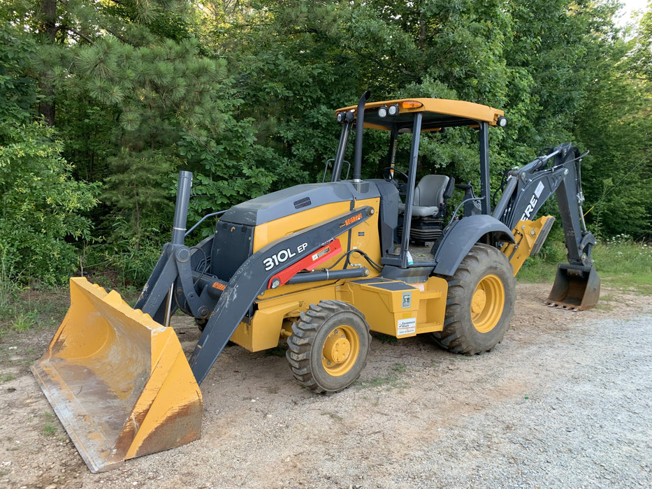 2020 John Deere 310LEP Canopy, 4WD, Standard Stick, Pilot Controls, 2 Way Hydraulics, TAG Manual QC