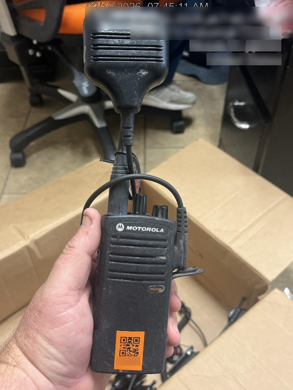 2020 MOTOROLA RDU4100