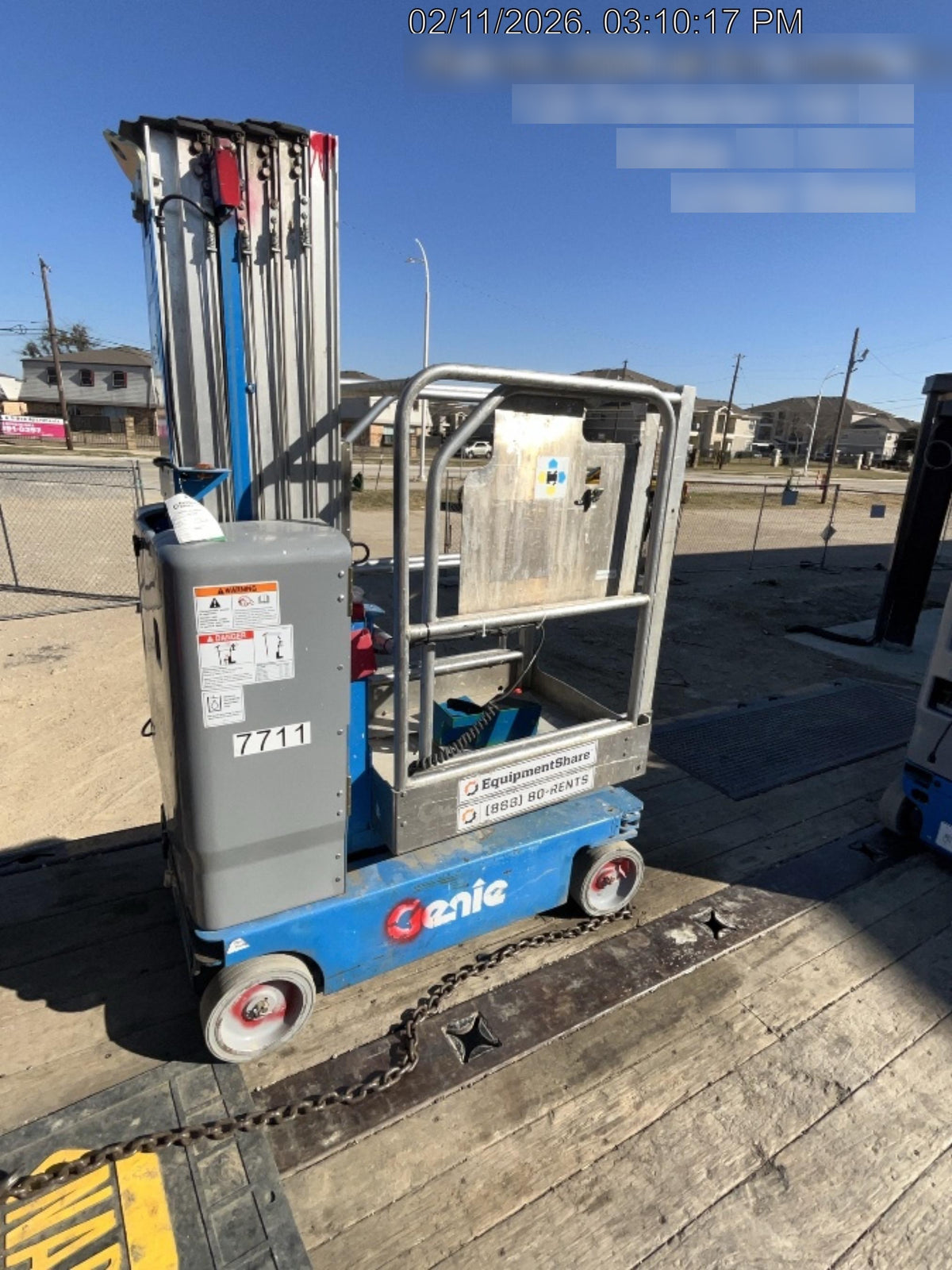2018 GENIE GR-20