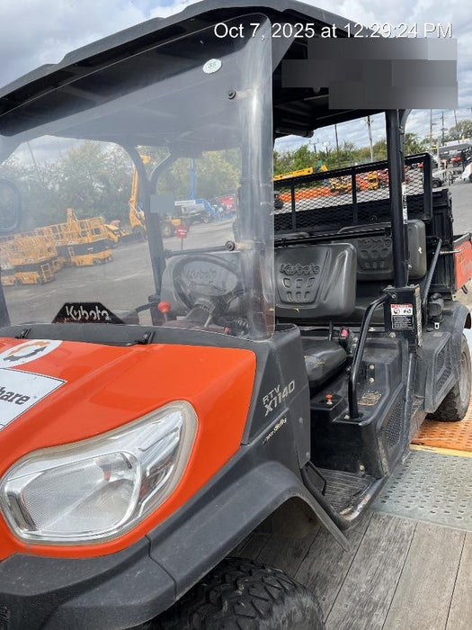 Kubota RTV-X1140W-H Plastic Canopy, Windshield Acrylic Clear, LED Strobe Light, Wire Harness Kit, Back up Alarm
