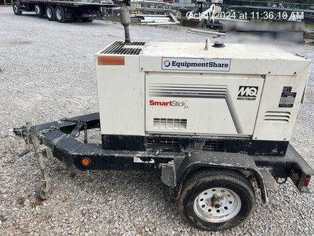 2019 Multiquip DLW400ESA4 Dual Pack, Trailer Mounted