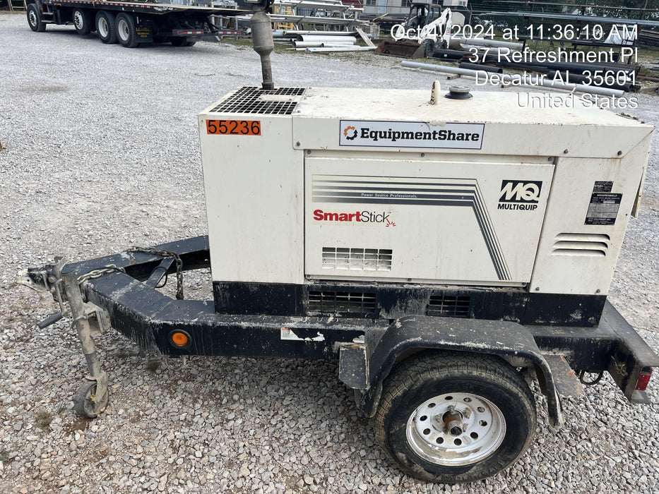 2019 Multiquip DLW400ESA4 Dual Pack, Trailer Mounted