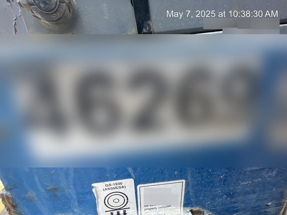 2019 Genie GS-1930 Fixed rails with chain Entry