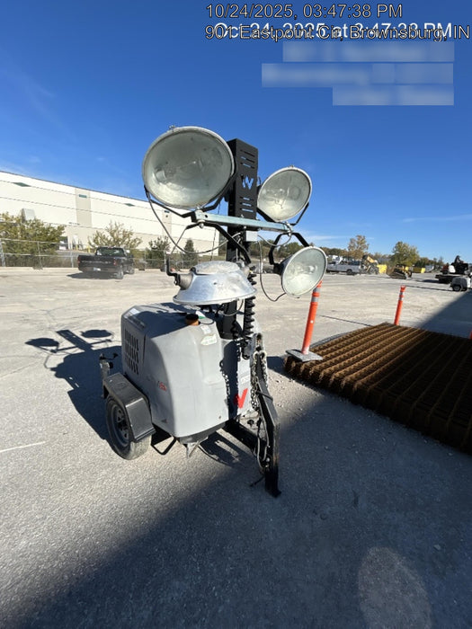 2019 Wacker Neuson LTV6L-MH Wacker Neuson LTV6L Mobile Light Tower w/Fuel Level Sensor Installed