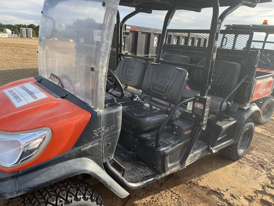 2022 Kubota RTV-X1140W-H Plastic Canopy, Windshield Acrylic Clear, LED Strobe Light, Wire Harness Kit, Back up Alarm