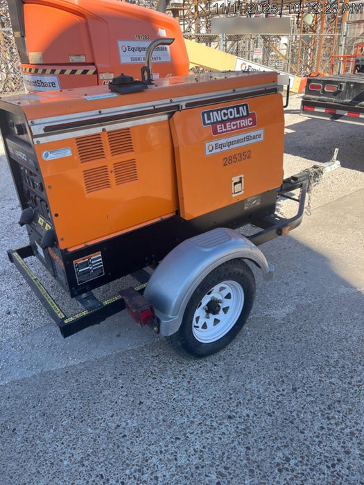 2022 Lincoln Electric LE400 Kubota V1505, Trlr, Cable Rack, Light Kit, ES Decals, T3