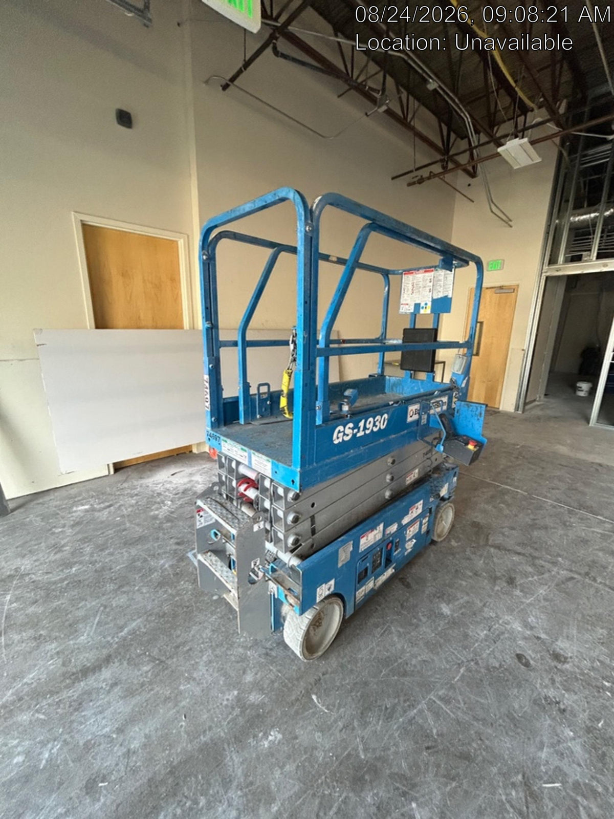 2020 Genie GS-1930 Fixed rails with chain entry gate - Pre A92.20