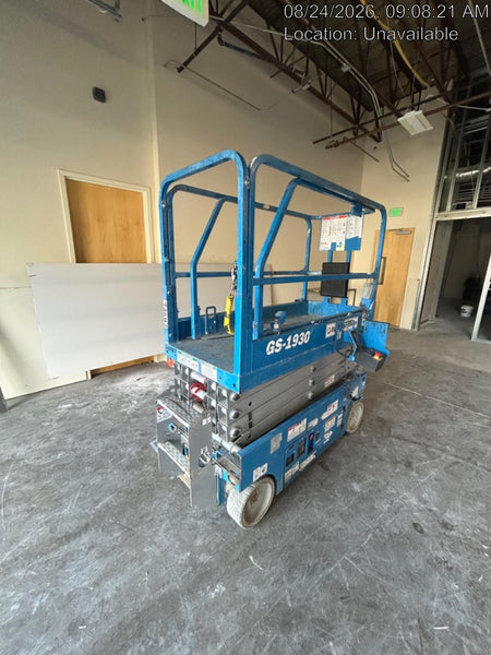 2020 Genie GS-1930 Fixed rails with chain entry gate - Pre A92.20