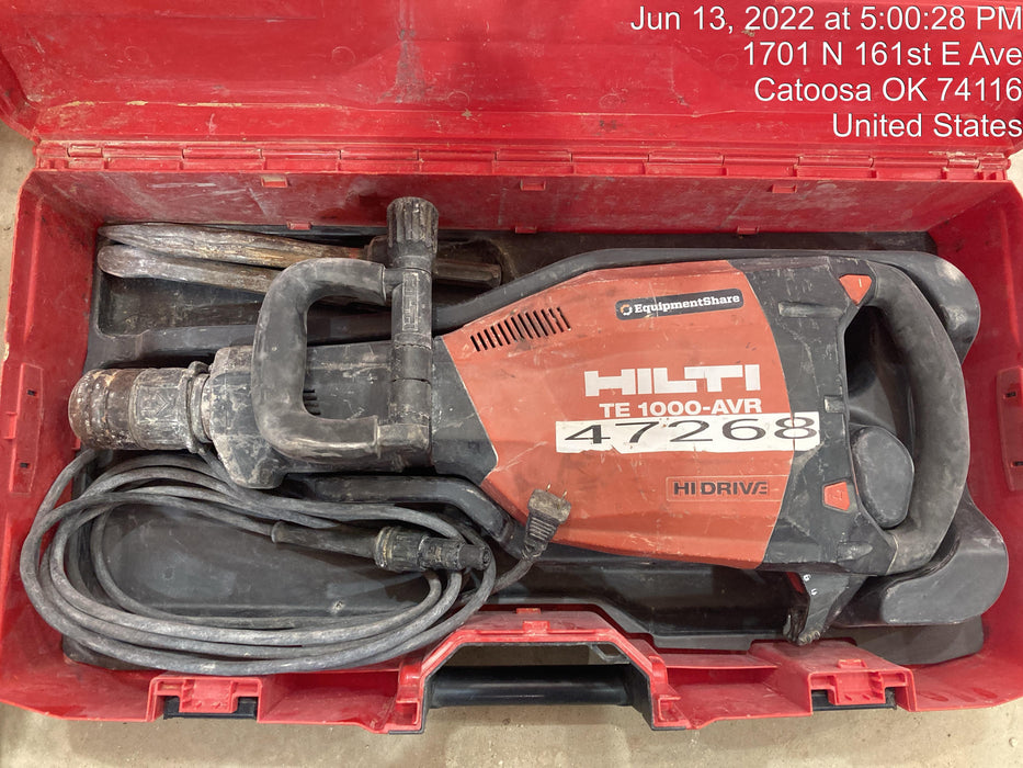 2019 HILTI TE 1000-AVR