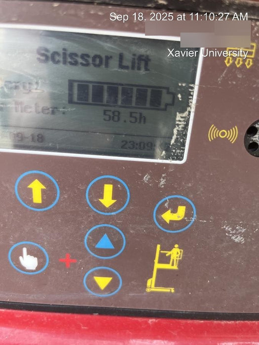 2017 MEC 1330SE 13' Scissor Lift w/Full 2 Year Extended Warranty