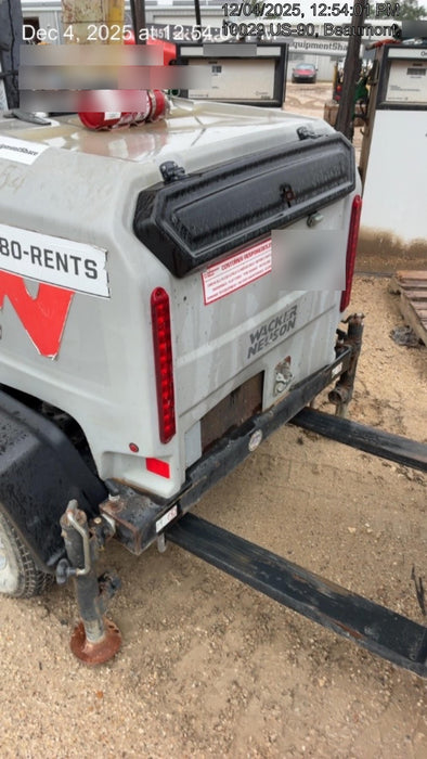 2018 Wacker Neuson LTV6L-MH Wacker Neuson LTV6L Mobile Light Tower w/Fuel Level Sensor Installed