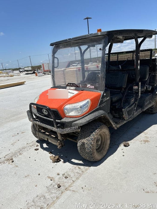 2022 Kubota RTV-X1140W-H Plastic Canopy, Windshield Acrylic Clear, LED Strobe Light, Wire Harness Kit, Back up Alarm