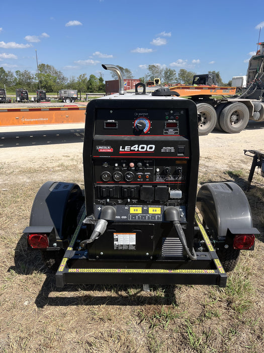 2024 Lincoln Electric LE400 Kubota V1505, Trlr, Cable Rack, Light Kit, ES Decals, T3