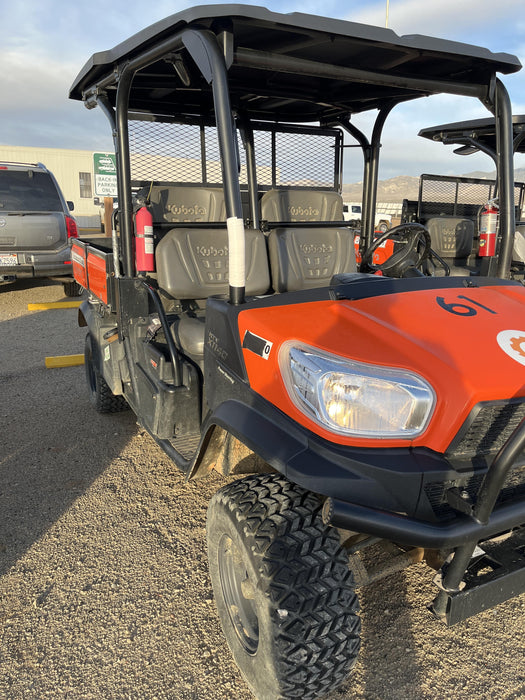 2022 Kubota RTV-X1140W-H Plastic Canopy, Windshield Acrylic Clear, LED Strobe Light, Wire Harness Kit, Back up Alarm
