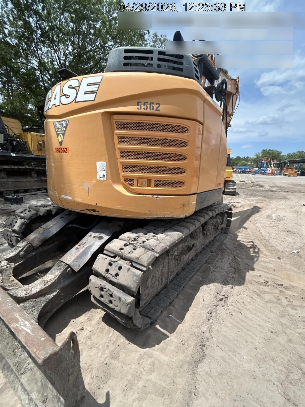 2018 CASE CX145D SR