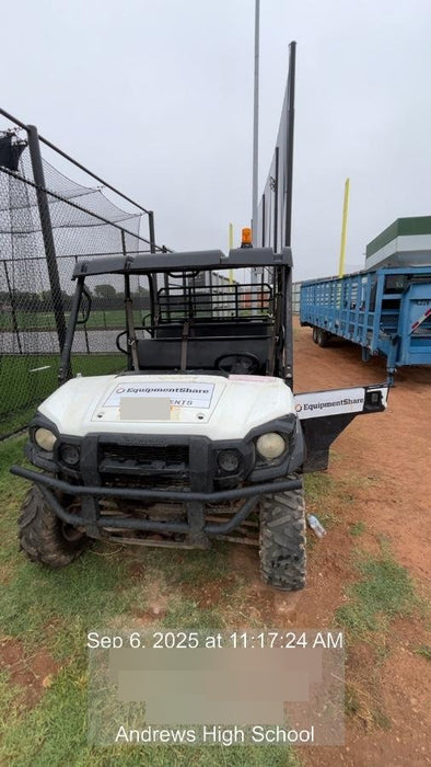 2018 Kawasaki MULE PRO-DX Kawasaki Mule 4x4 Diesel UTV w/Hard Top, Windshield, Beacon, Backup Alarm, ES Keypad/Hardware Installed