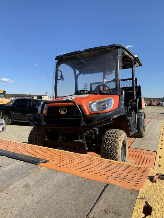 2021 Kubota RTV-X1140W-H Plastic Canopy, Windshield Acrylic Clear, LED Strobe Light, Wire Harness Kit, Back up Alarm
